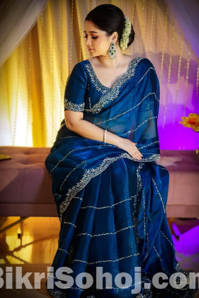 চান্দুরি সিল্ক শাড়ি